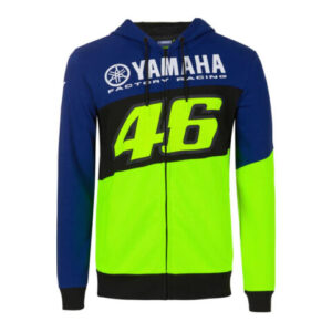 Genuine Yamaha Men's Racing VR46 Zip Hoodie
